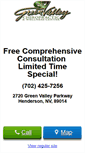 Mobile Screenshot of chiropractorshenderson.com